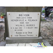 Grafstenen kerkhof Herwen Coll. HKR (162) H.A.Polman